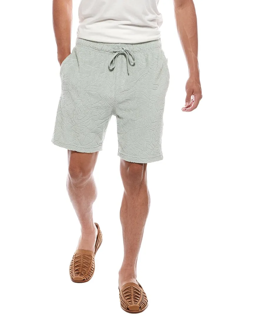 Vintage Summer Jacquard Towel Terry Short