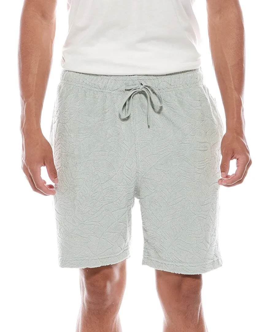 Vintage Summer Jacquard Towel Terry Short
