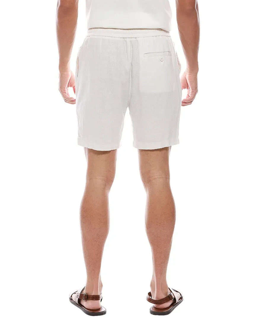 Vintage Summer Linen-Blend Short
