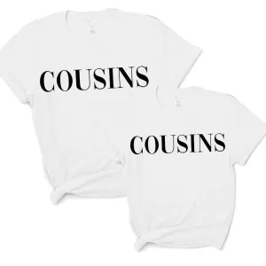 Vogue Cousins T-Shirts White girls skirts clearance