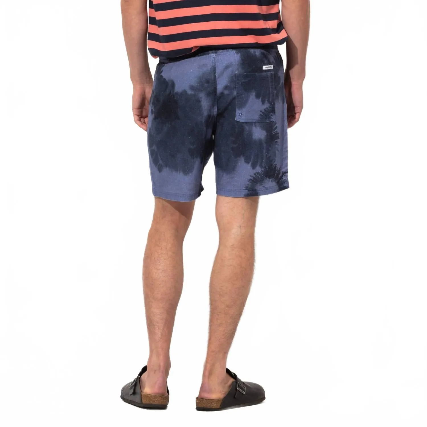 Washed Up Elastic Walkshort In Moon Light