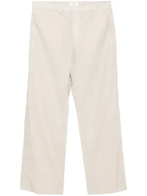 Waxed Poplin Trousers cheap bottoms online shop