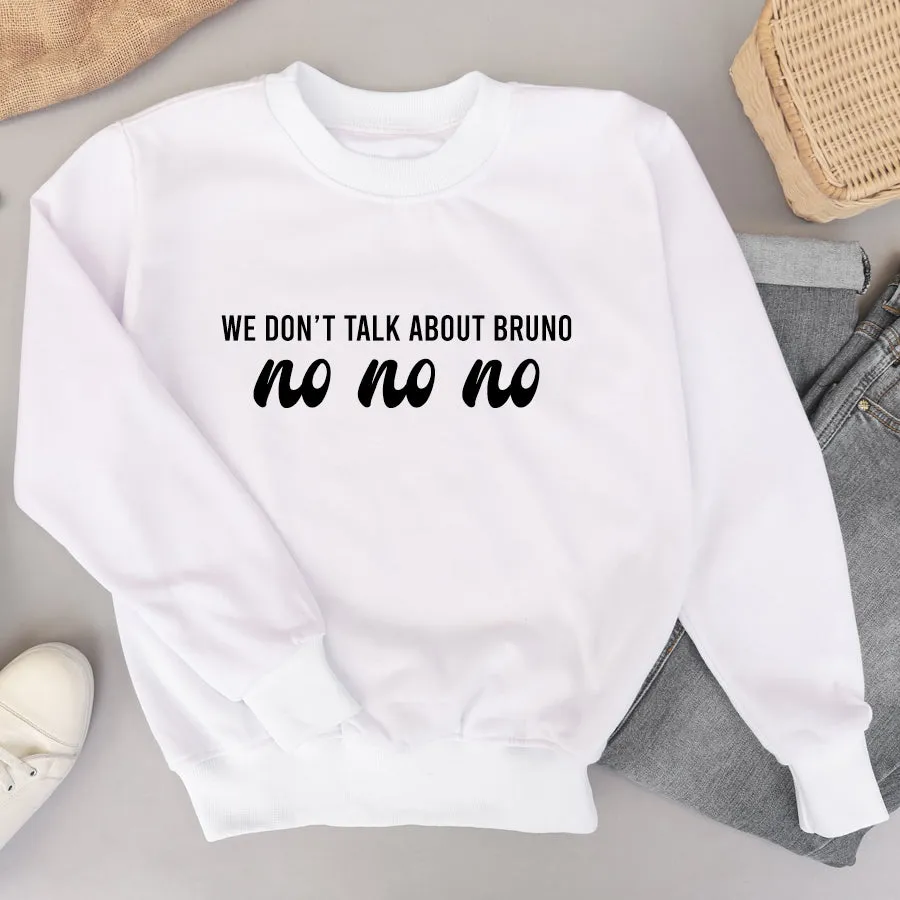 We Don't Talk About Bruno No Kid & Adult Sweatshirt girls skirts clearance