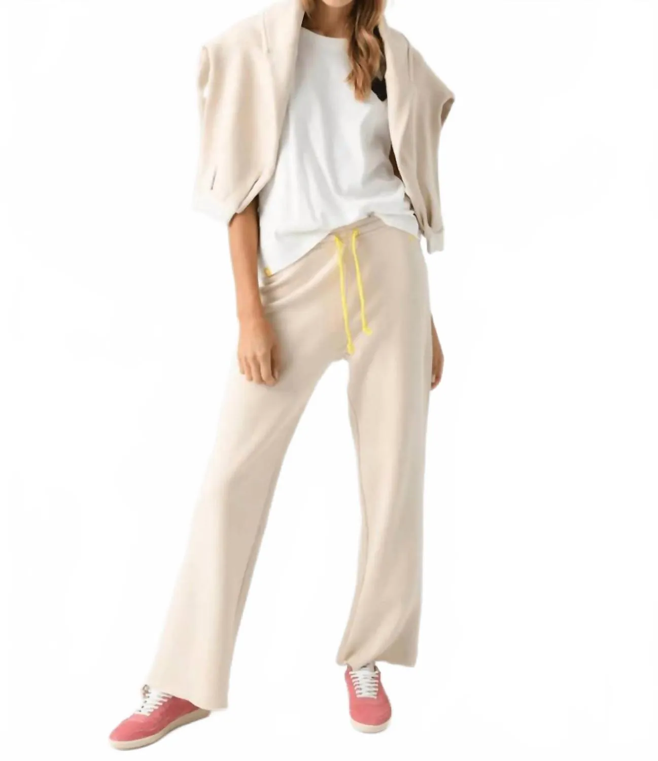 Weekend Barb Sweatpant In Birch