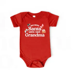 Who Needs Santa Baby Vest cheap baby clothes online
