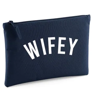 Wifey Grab/Makeup Bag (MRK X) maternity wear outlet