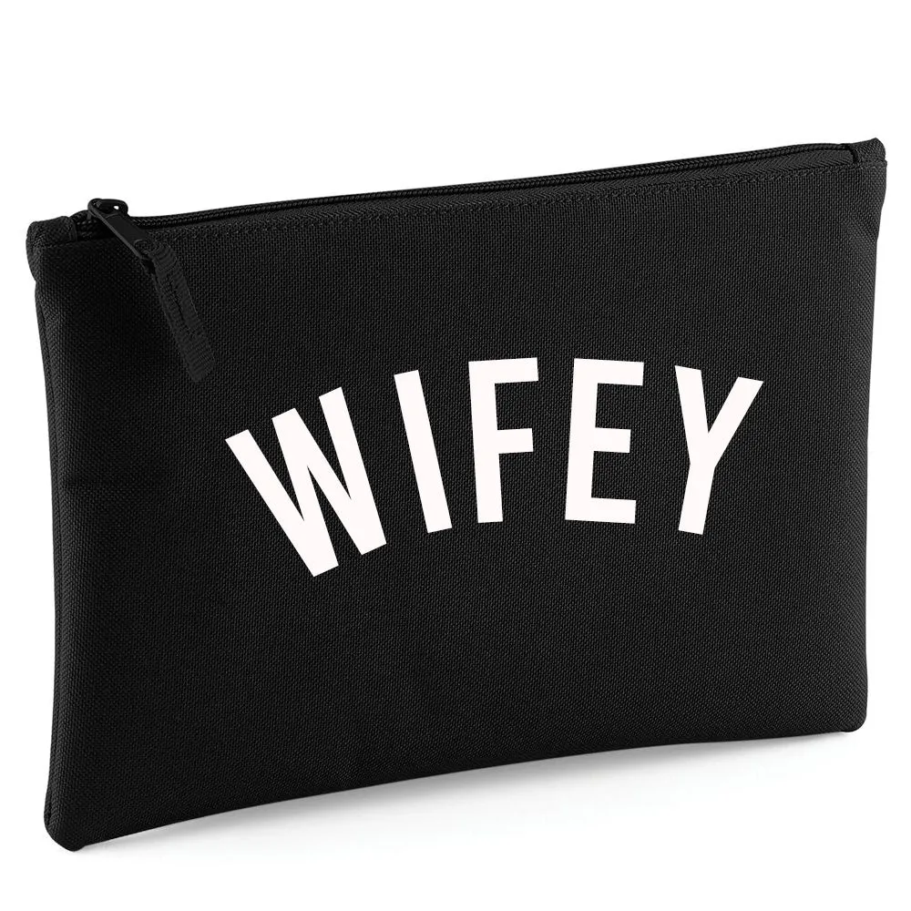 Wifey Grab/Makeup Bag (MRK X)
