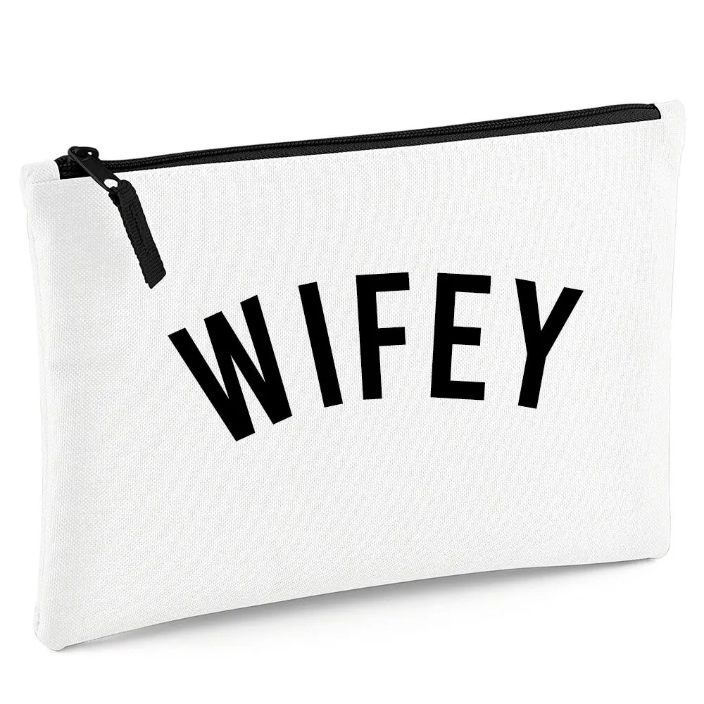 Wifey Grab/Makeup Bag (MRK X)