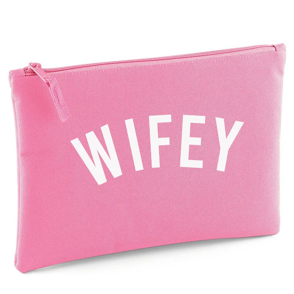 Wifey Grab/Makeup Bag (MRK X)