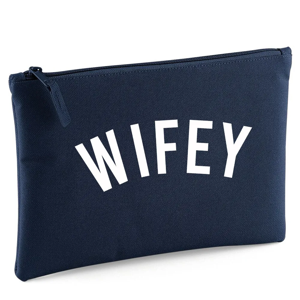 Wifey Grab/Makeup Bag (MRK X) maternity wear outlet