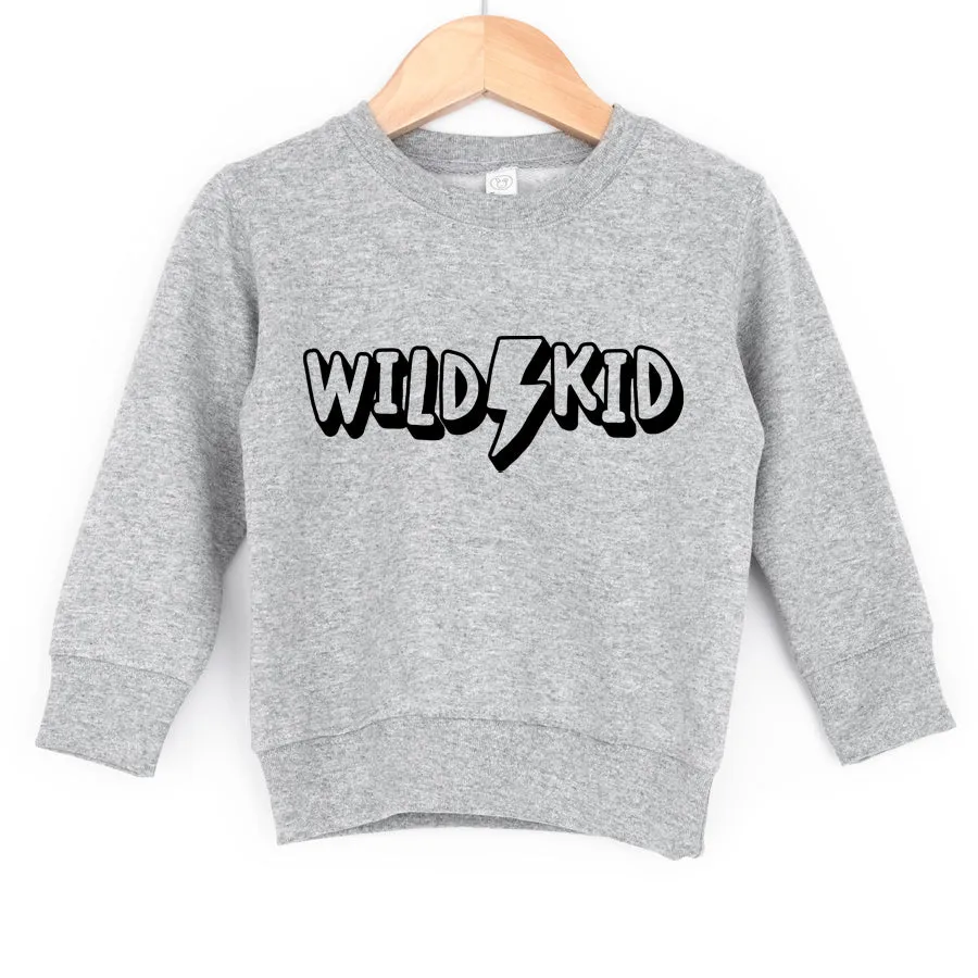 Wild Kid Lightning Kids Sweatshirt girls skirts clearance