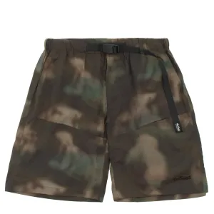 Wild Things Camp Shorts Nature Mosaic Olive mens shorts outlet store