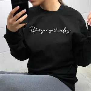 Winging It Wifey Sweater (MRK X) nursing bras sale