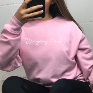 Winging It Wifey Sweater (MRK X) nursing bras sale
