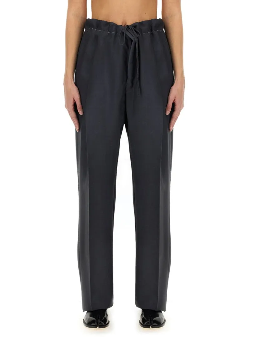 Wool And Mohair Pants