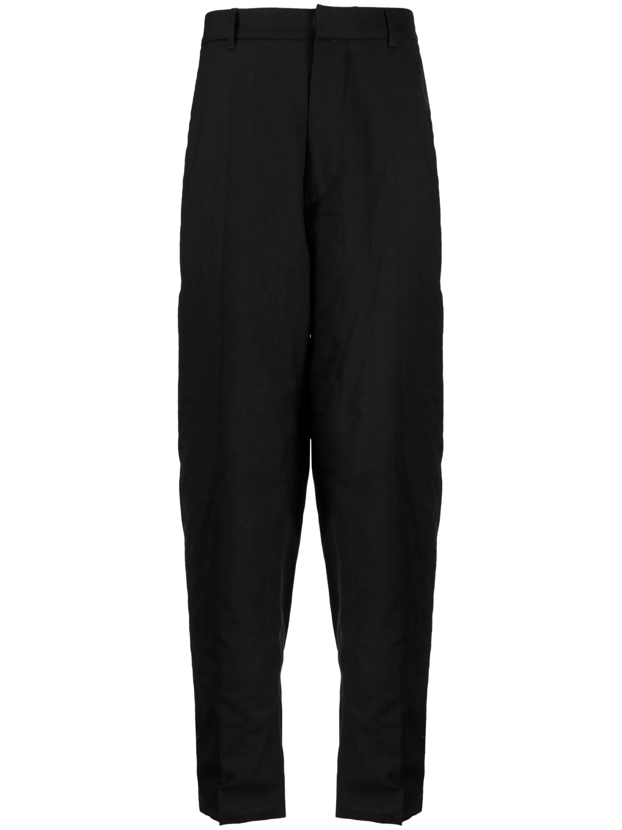 Wool-Blend Tapered Tailored Trousers cheap bottoms online shop