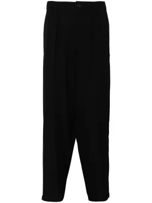Wool Tapered Trousers cheap bottoms online shop