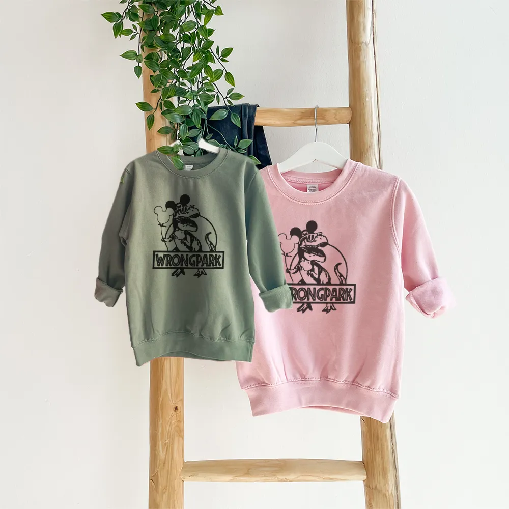 Wrong Park Sweatshirt fathers day sale outfits