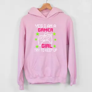 Yes I'm A Gamer Girl Hoodie girls skirts clearance