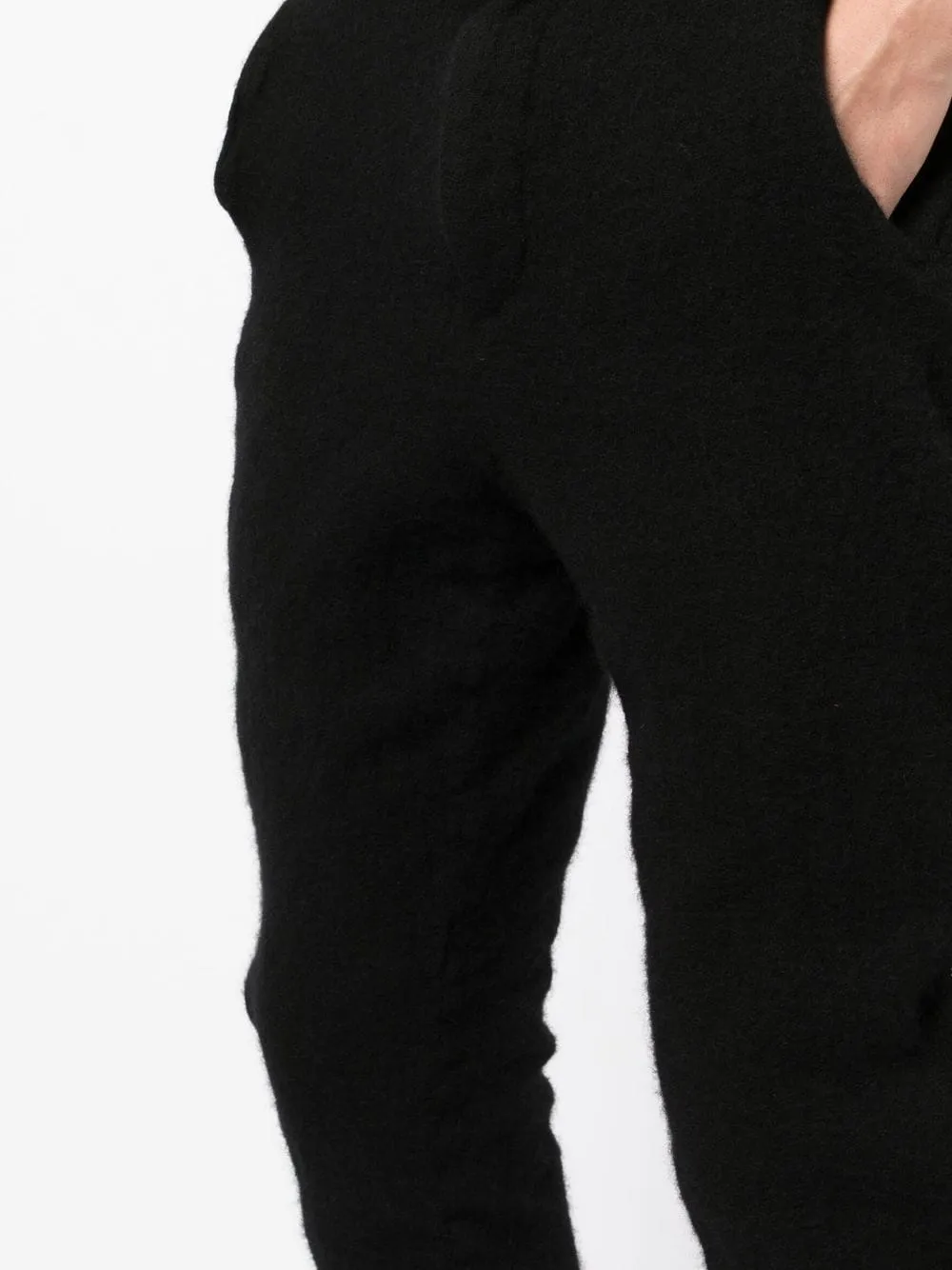 Zipper-Trim Trousers